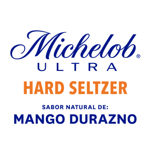 Logo Michelob Ultra Hard Seltzer Sabor Mango Durazno