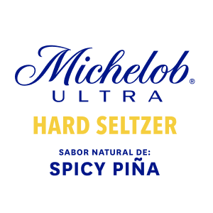 Logo Michelob Ultra Hard Seltzer Sabor Spicy Piña